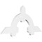 Ekena Millwork Ericson Architectural Grade PVC Gable Bracket, 60"W x 27 1/2"H x 2"D x 6"F, 11/12 Pitch GBP060X28X0206ERI00 - alternate 1